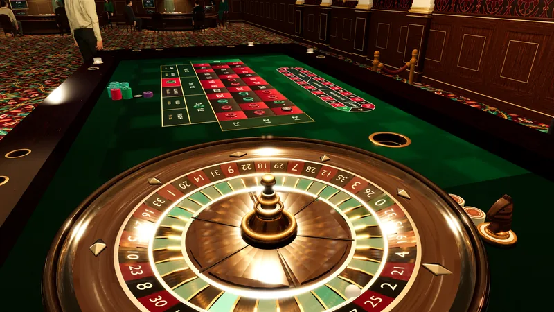 European Roulette table in Turkish Casino Simulator